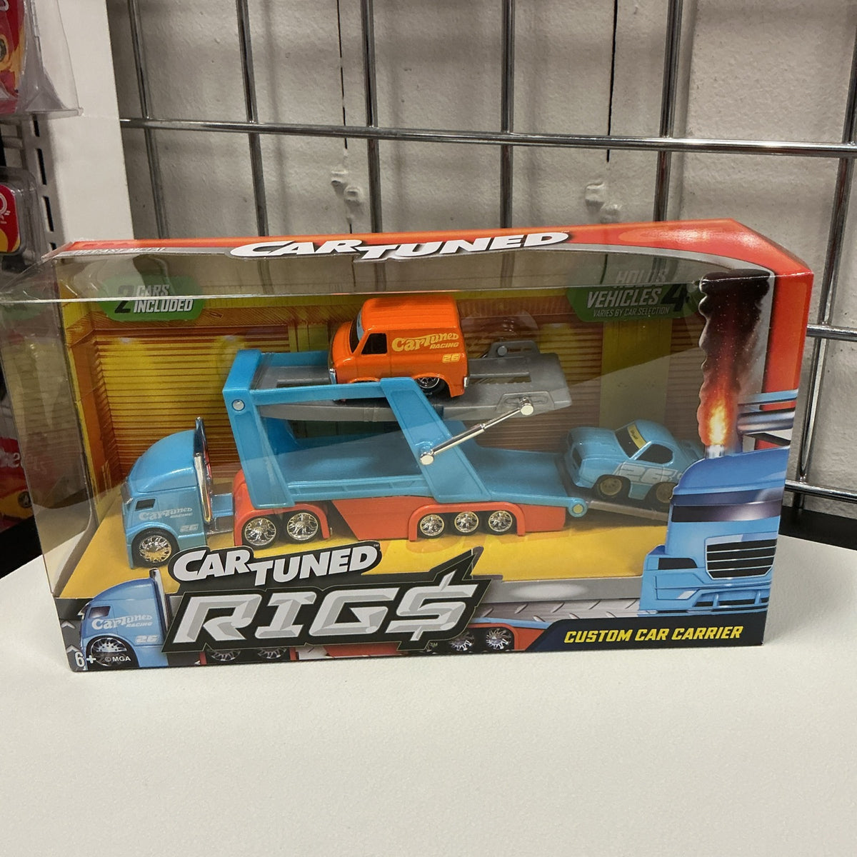 Car Tuned Rig$ Hauler & Vehicle S2 Racing 69 Pontiac GTO Judge & 79 GMC Vandura