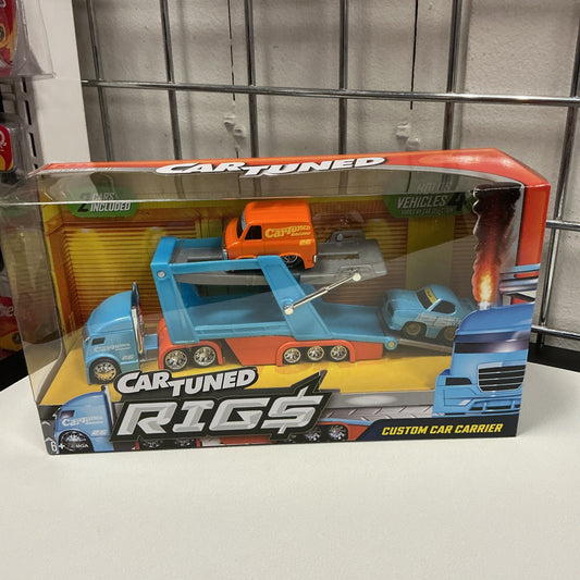 Car Tuned Rig$ Hauler & Vehicle S2 Racing 69 Pontiac GTO Judge & 79 GMC Vandura