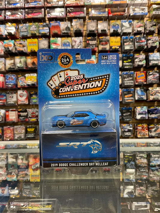 Tarmac Works IXO modelcars 2025 Super Convention 2019 Dodge Challenger SRT Hellcat