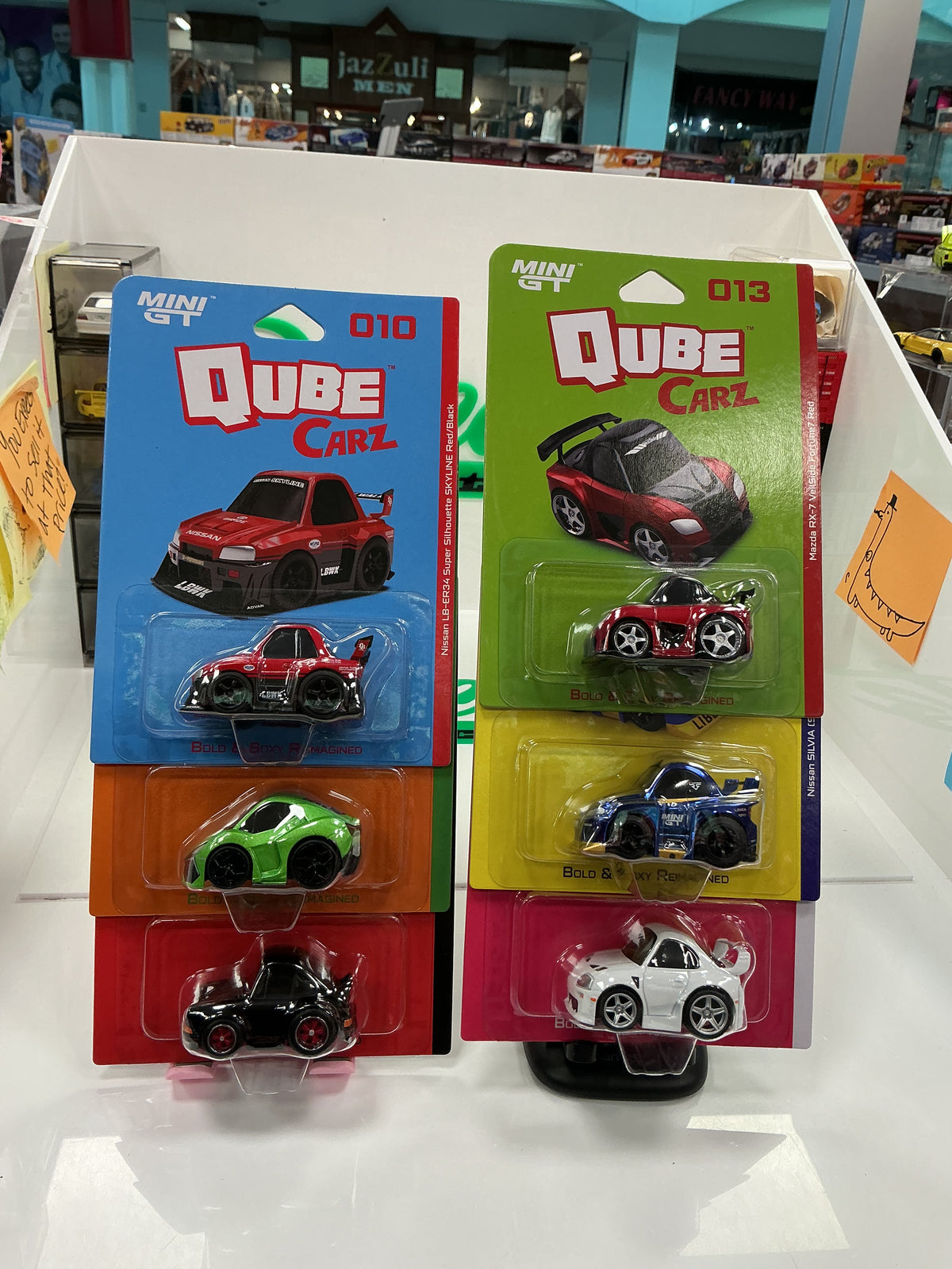 Qube Carz Bold & Boxy Reimagined  Set Of 6 10-15