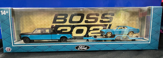 M2 Machines 1970 Ford Mustang 1990 F350 Dually Auto Haulers R99