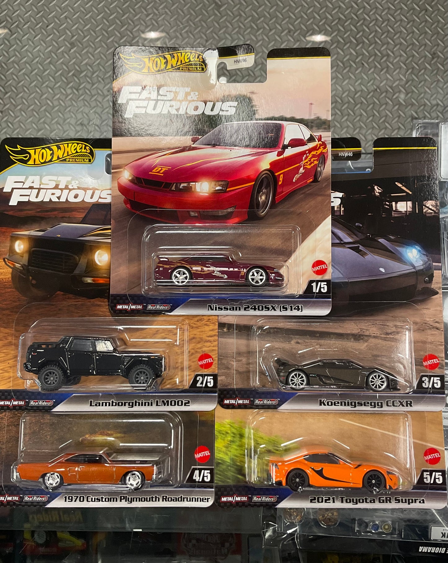 Hot Wheels Fast and Furious 2025 L Set