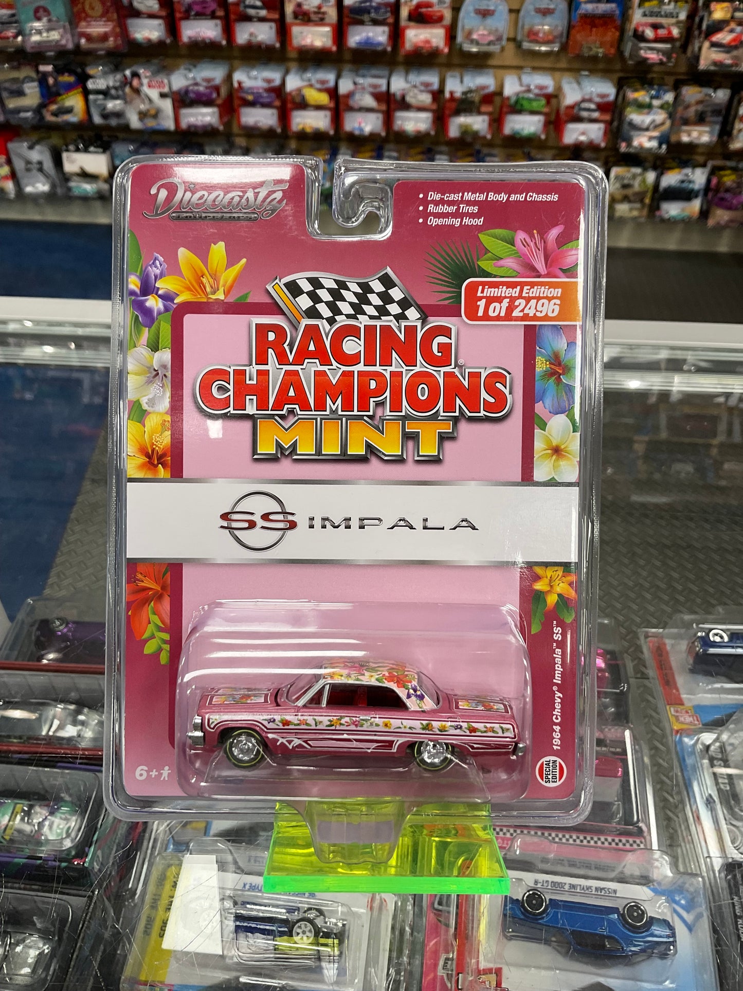 Racing Champions Mint Diecastz Exclusive 1964 Chevy Impala SS Chase and Regular