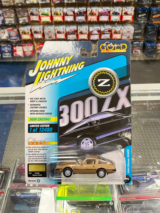 Johnny Lightning 1984 Nissan 300ZX Aspen Gold