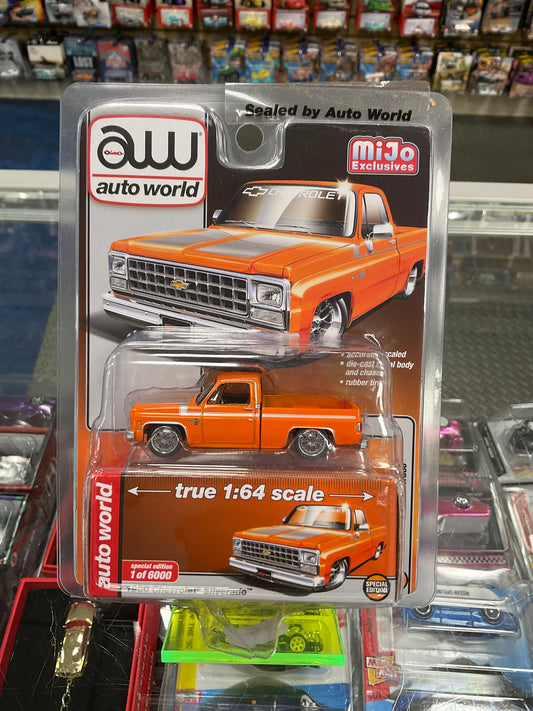 Auto World 1980 Chevrolet Silverado Orange