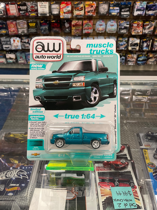 Auto World 2005 Chevy Silverado SS Custom #6 Premium Series Muscle Trucks