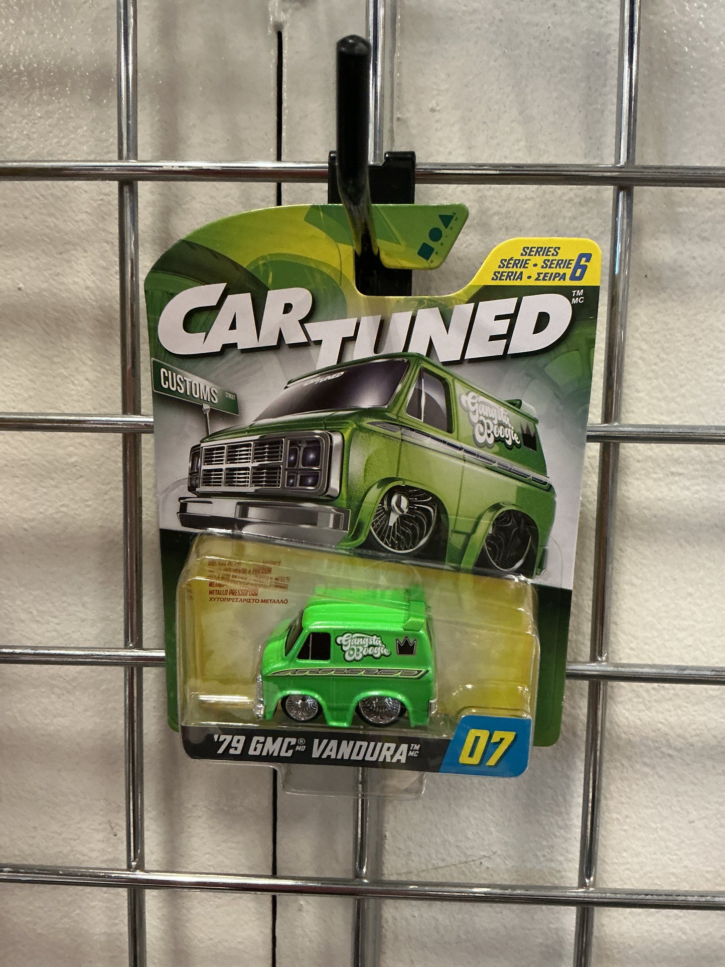 Car tuned series 6 set of 8