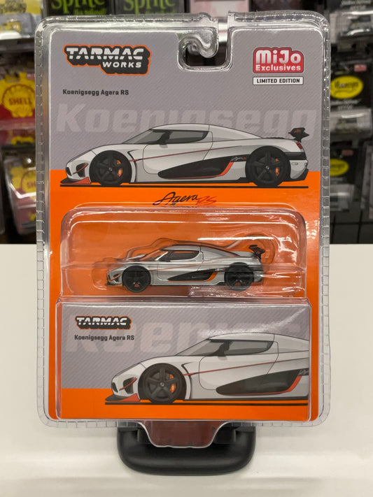 Tarmac Works Koenigsegg Agera RS Moon Silver/Black