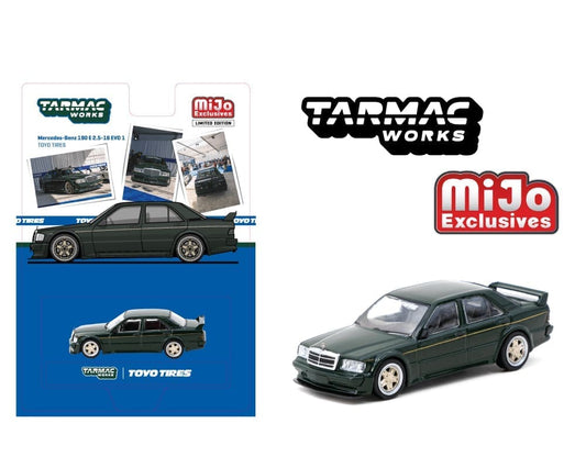 Tarmac Mercedes-Benz 190 E 2.5-16 EVO 1 TOYO TIRES – Black – MiJo Exclusives