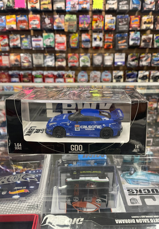 Timemicro GDO Workshop Nissan GTR R35 LBWK Calsonic