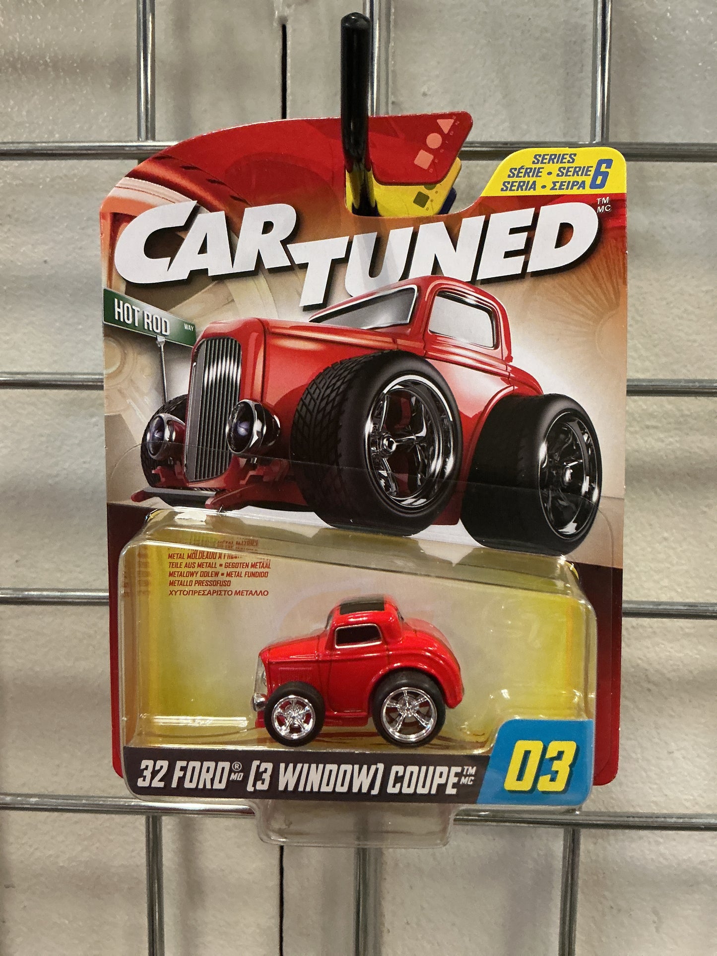 Car tuned series 6 set of 8