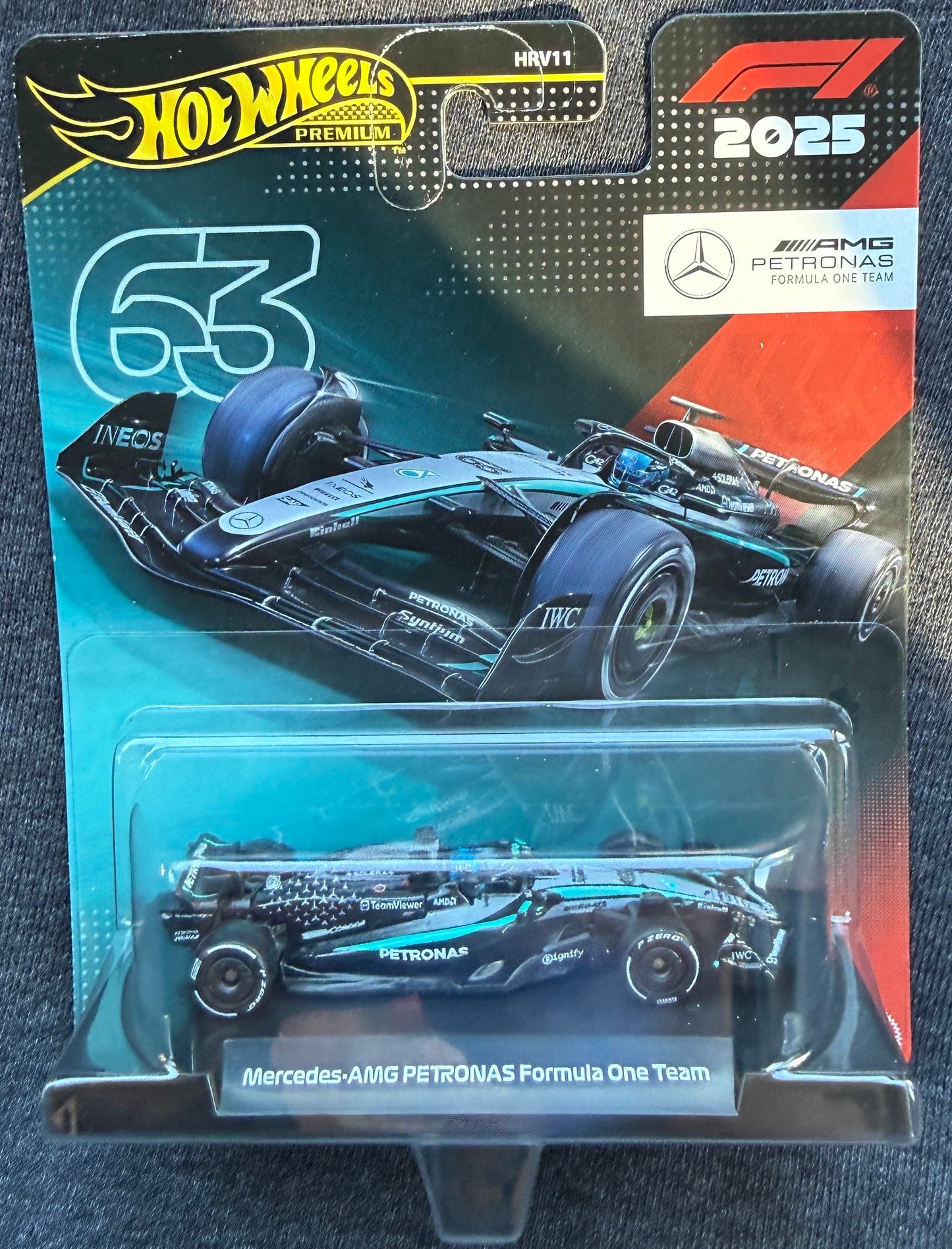 Hot Wheels Formula 1 Set of 5 2025