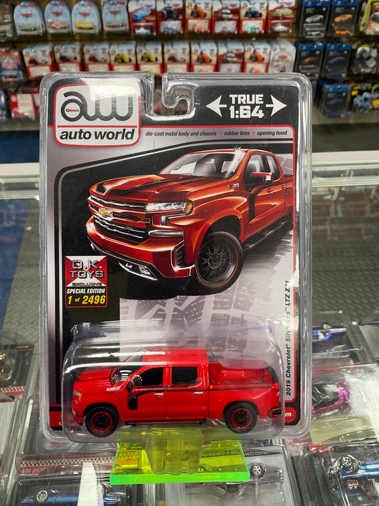 Auto World 2019 Chevrolet Silverado LTZ Z71 Red