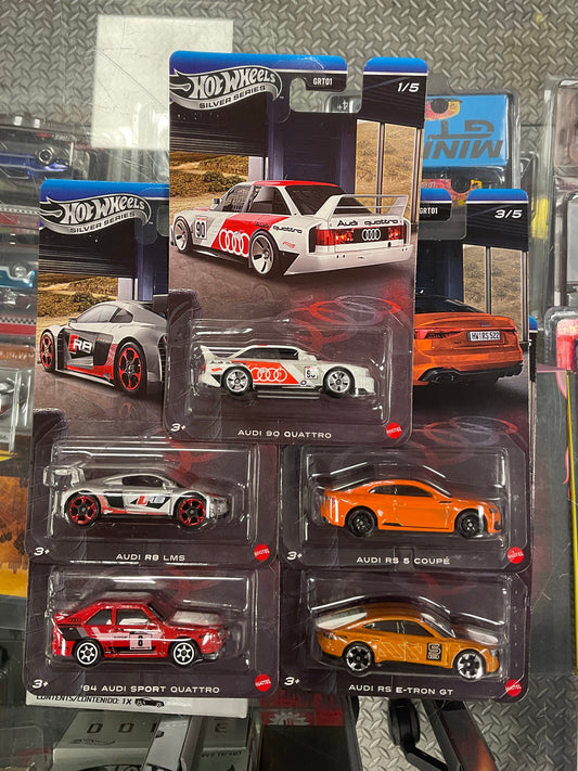Hot Wheels Silver Series Audi Edition GRT01-956Q