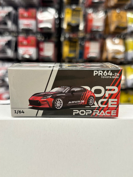 Pop Race PR64-24 Toyota GR86 Advan