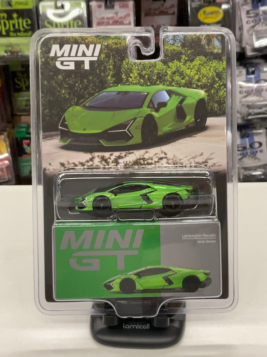 Mini GT 789 Lamborghini Revuelto Verde Selvans