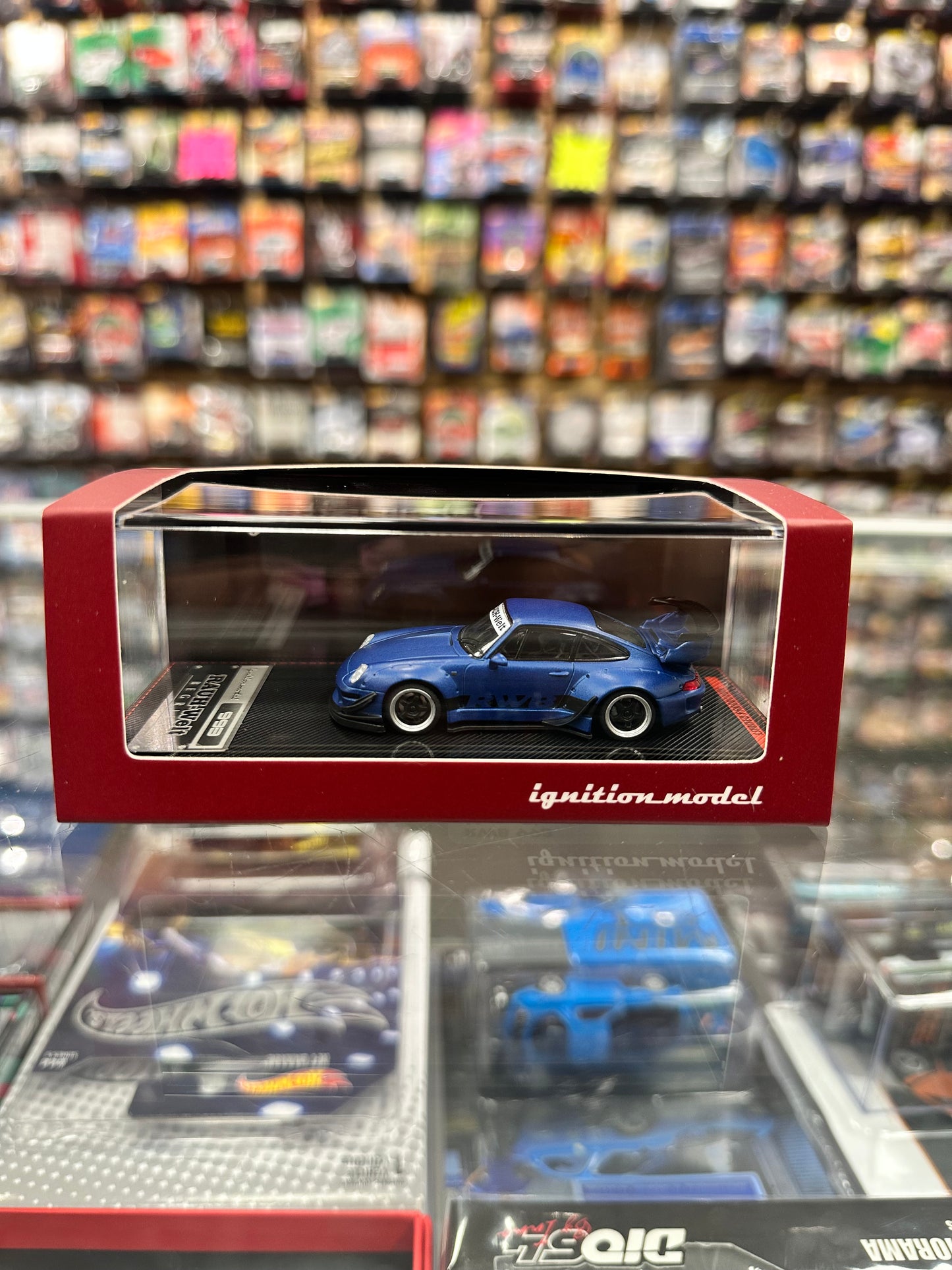 Ignition Model RWB 993 Matte Blue Metallic