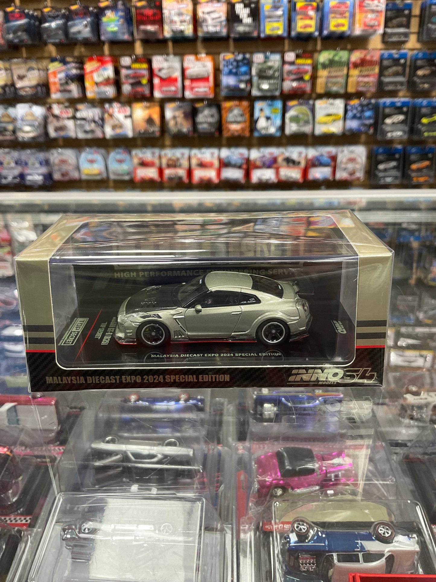 Inno64 Malaysia Diecast Expo 2024 Special Edition Nissan GT-R (R35) “Top Secret”