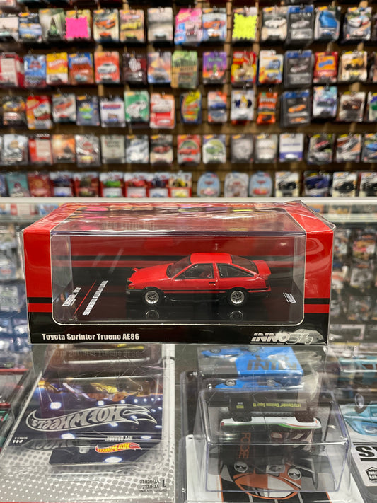 Inno64 Toyota Sprinter Trueno AE86 Red