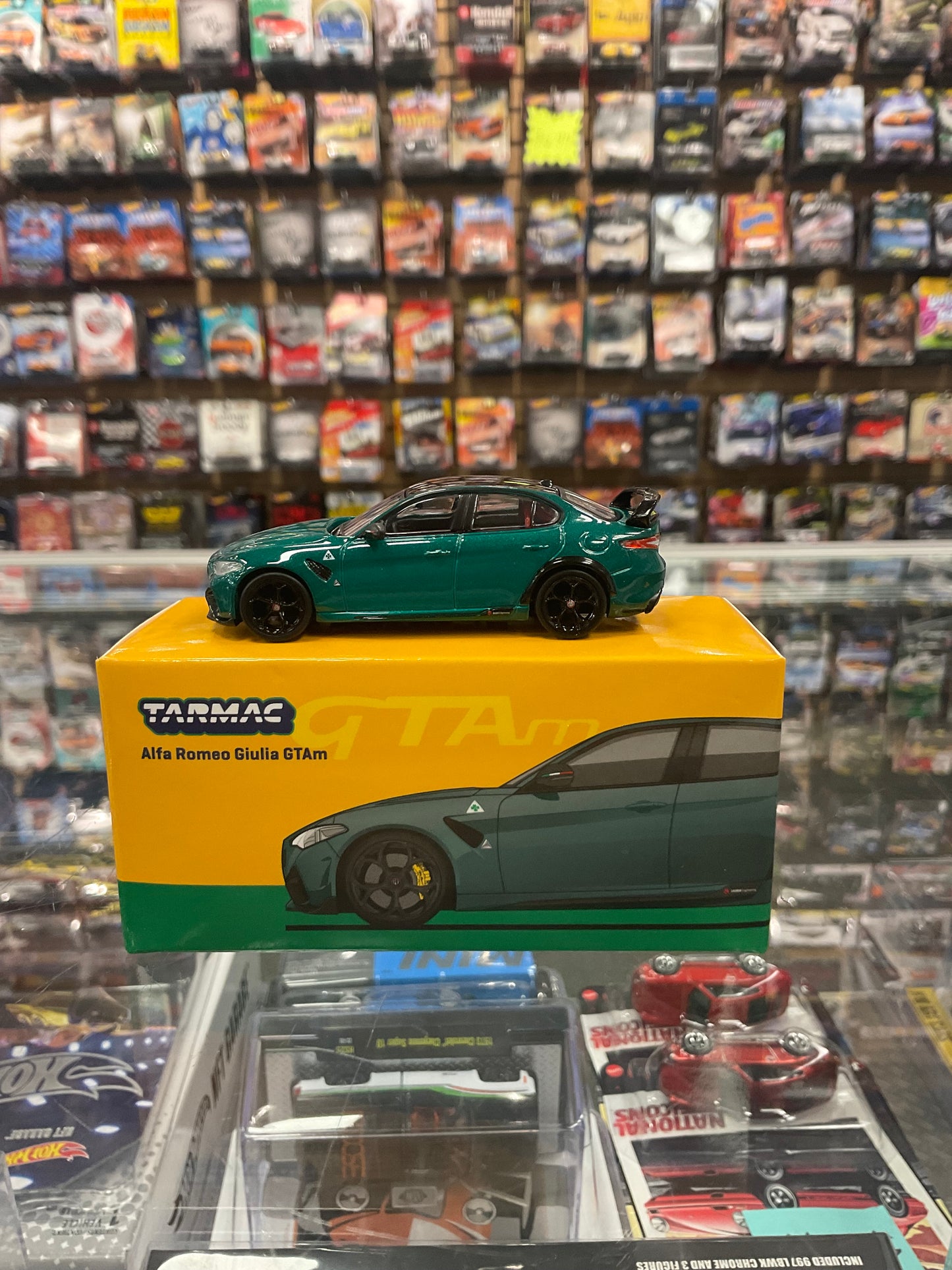 Tarmac Alfa Romeo Giulia GTAm Green Metallic
