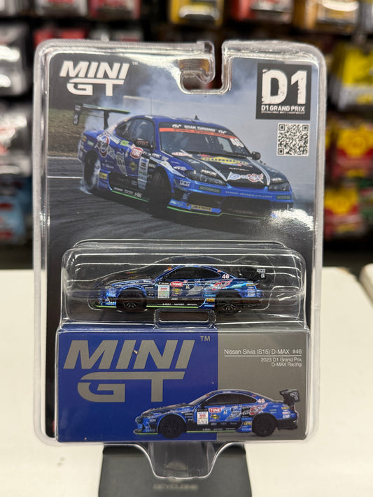 Mini GT 857 Nissan Silvia (S15) D-MAX #48 2023 D1 Grand Prix D-MAX Racing