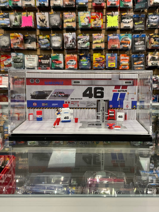 Moreart 1:64 Automobile Repair Workshop Bre Datsun diorama