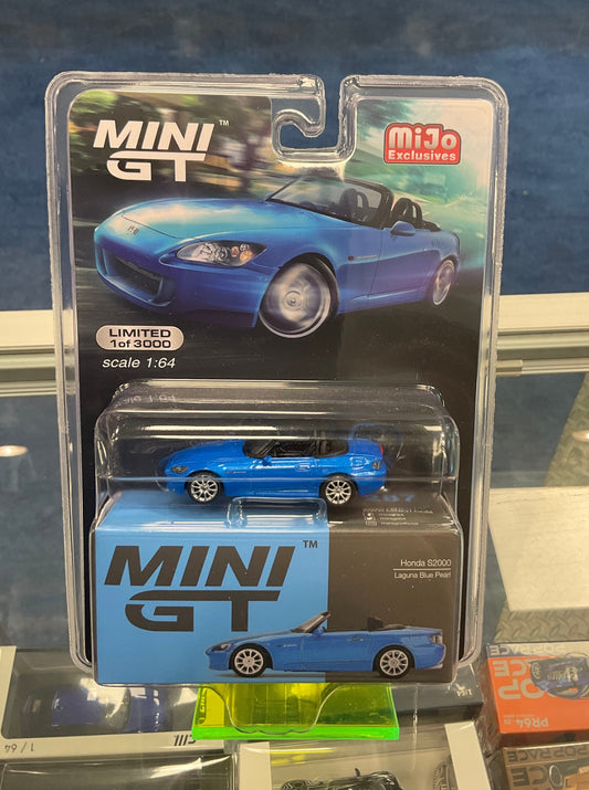 Minigt 287 Honda S2000 Laguna Blue Pearl