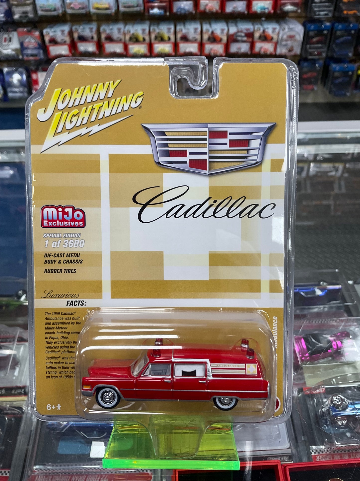 Johnny Lightning 1966 Cadillac Ambulance