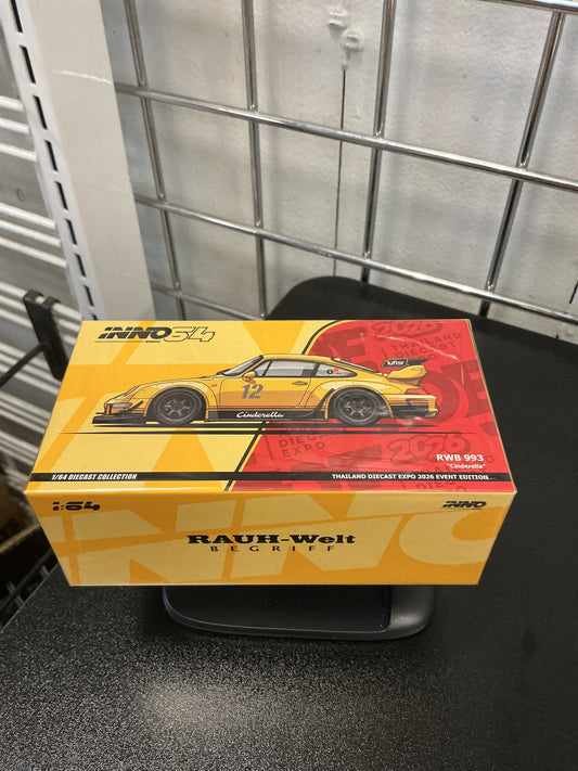 Inno64 RWB 993 CINDERELLA Thailand Diecast expo 2026 event edition
