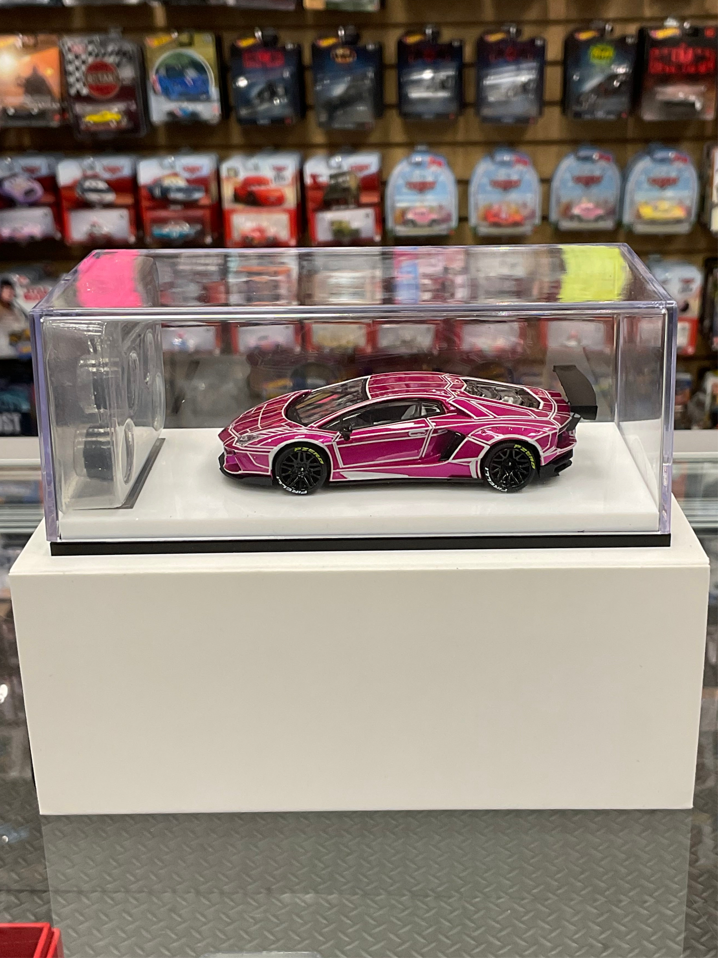 KingModel LBWK Performance Lamborghini Aventador Chrome Pink
