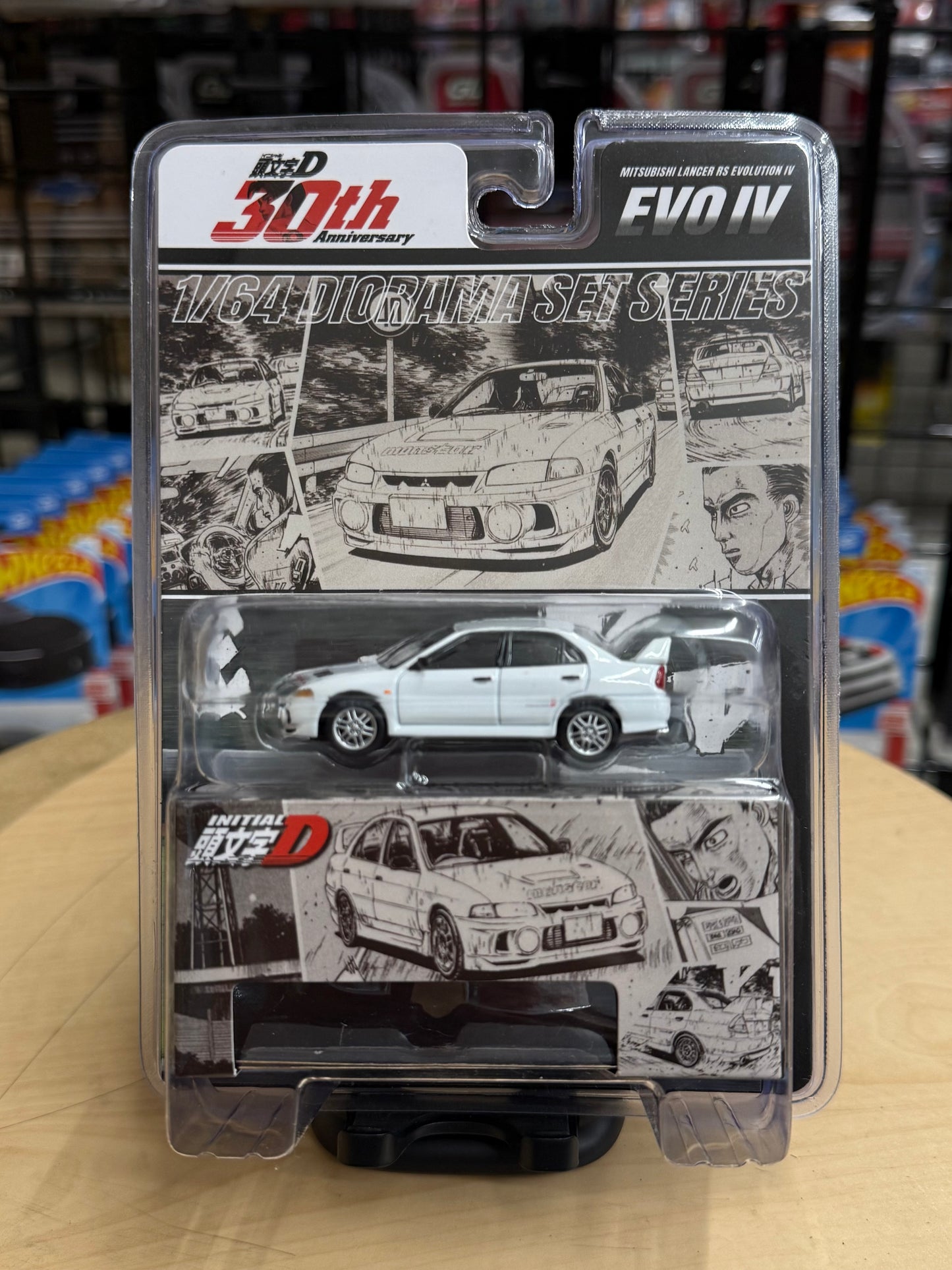 Hobby Japan Initial D Mitsubishi Lancer RS Evolution IV