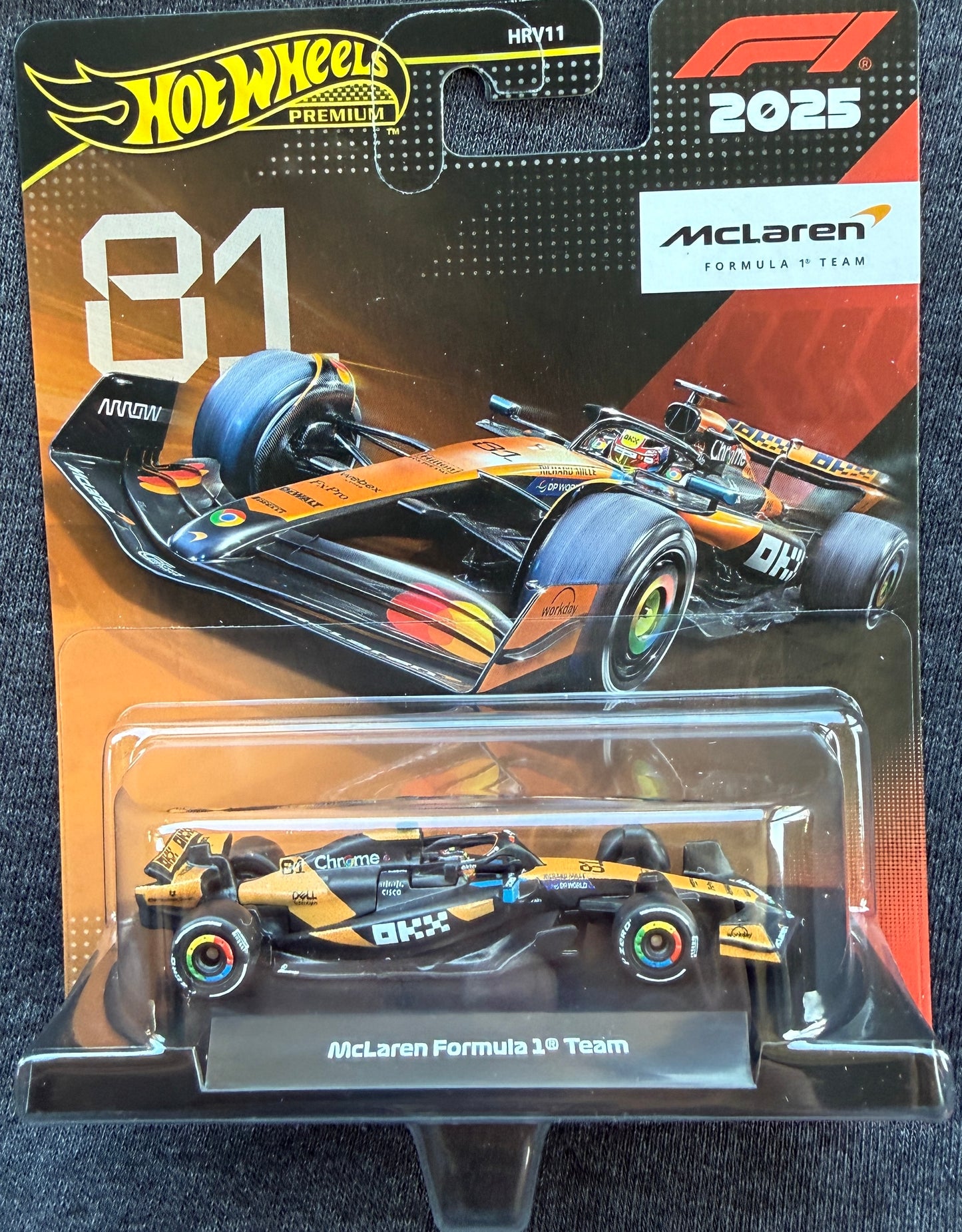 Hot Wheels Formula 1 Set of 5 2025