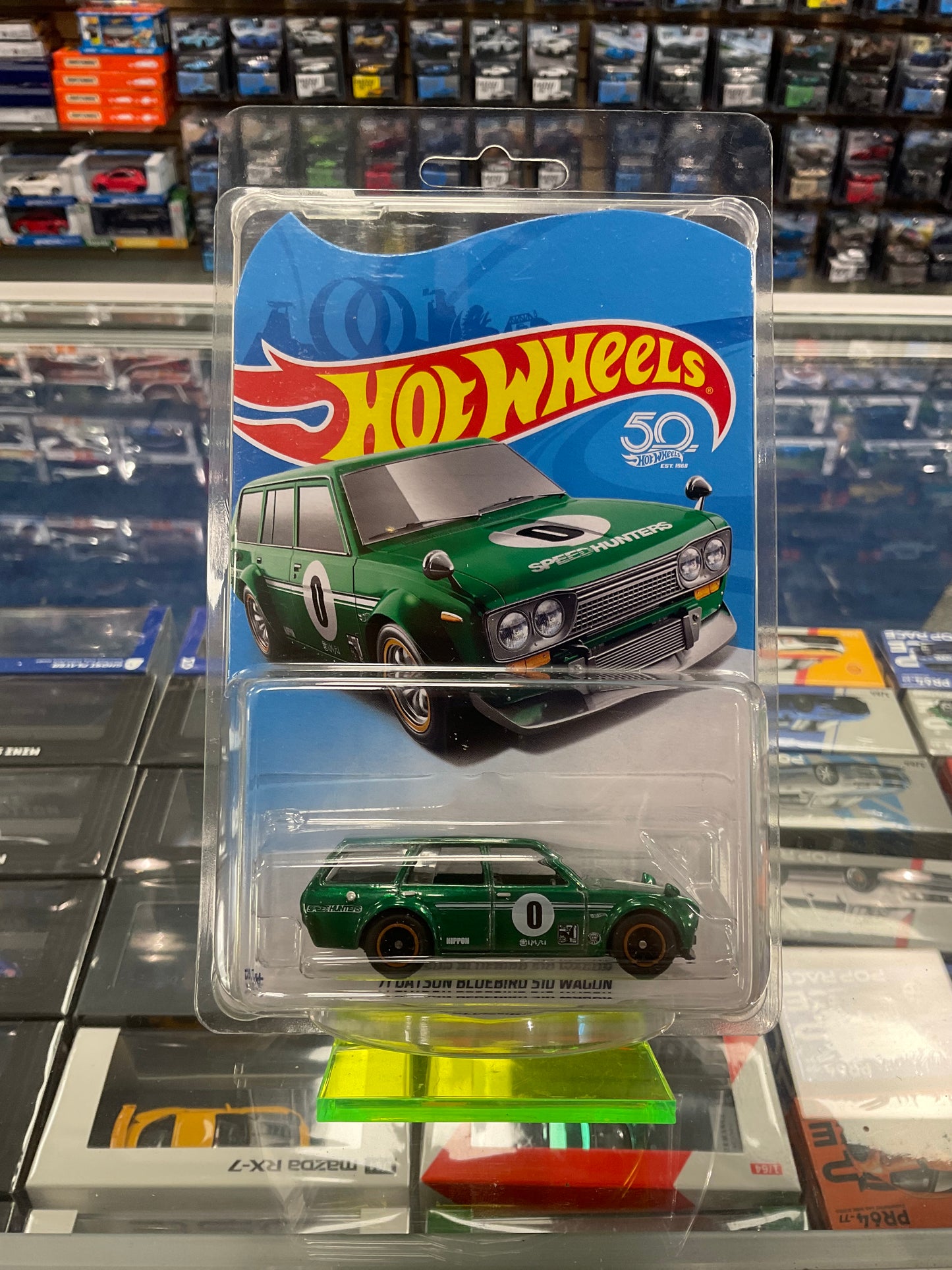 Hot Wheels 2018 Legends Tour ‘71 Datsun Bluebird 510 Wagon