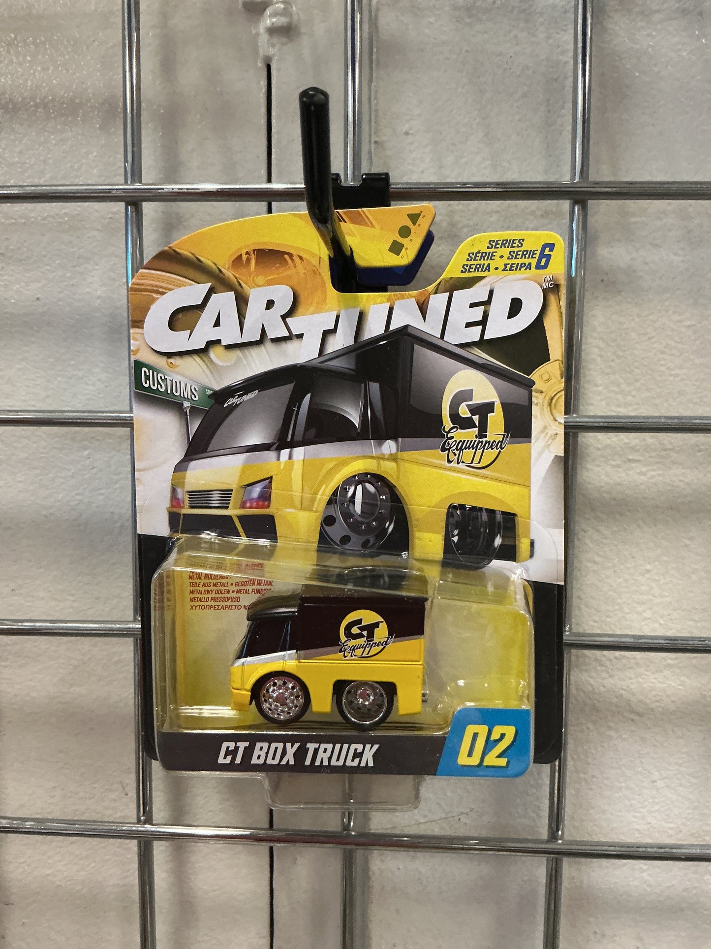 Car tuned series 6 set of 8