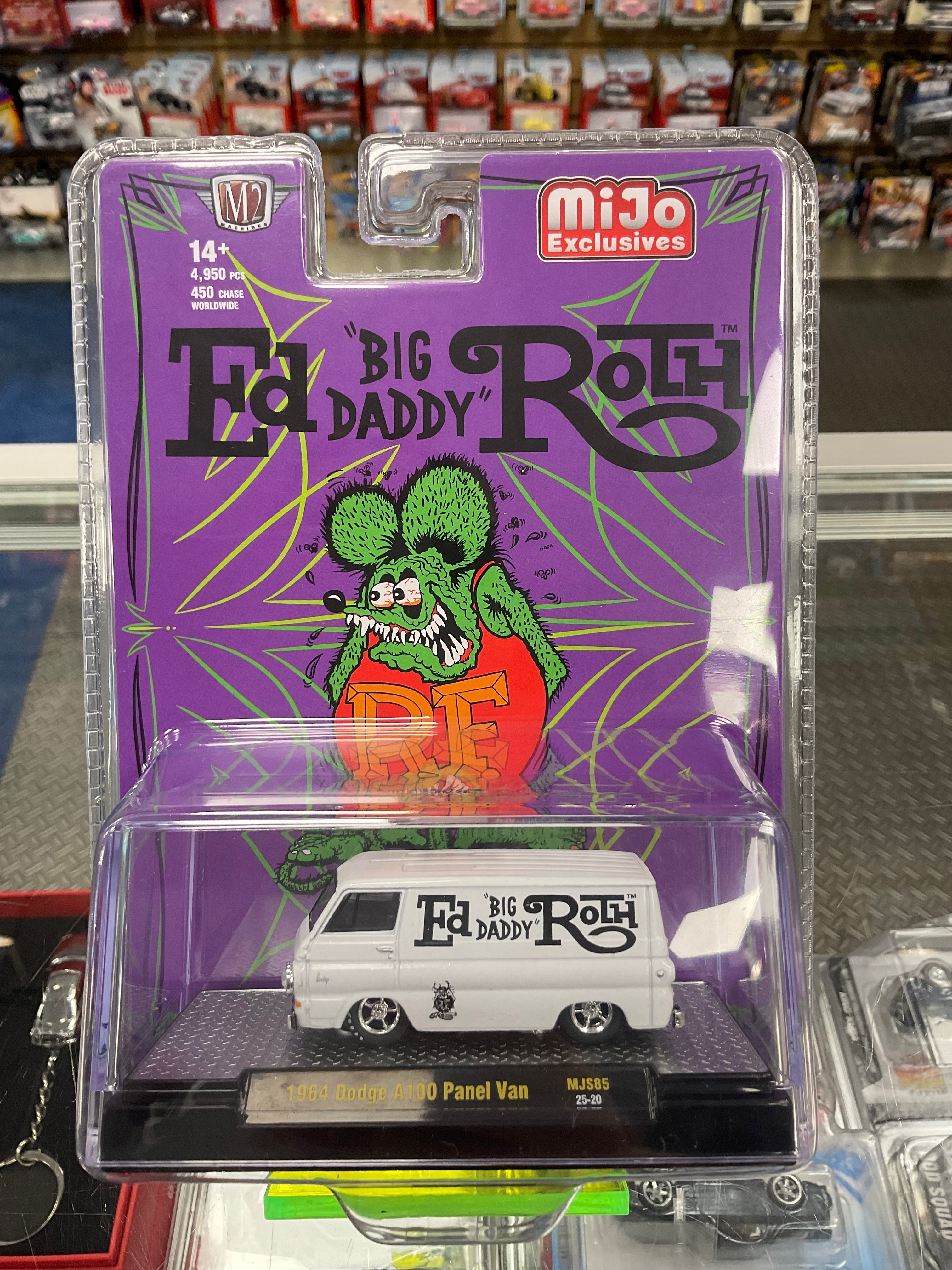 M2 1964 Dodge A100 Panel Van Ed “Big Daddy” Roth Ratfink – Diecastz