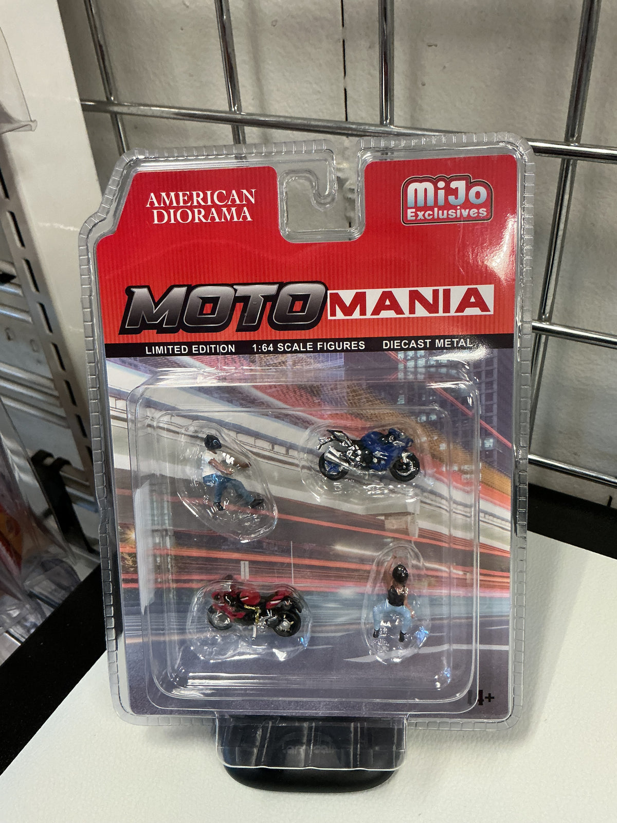 American Diorama  Moto Mania Figures & Motorbikes Set 76486