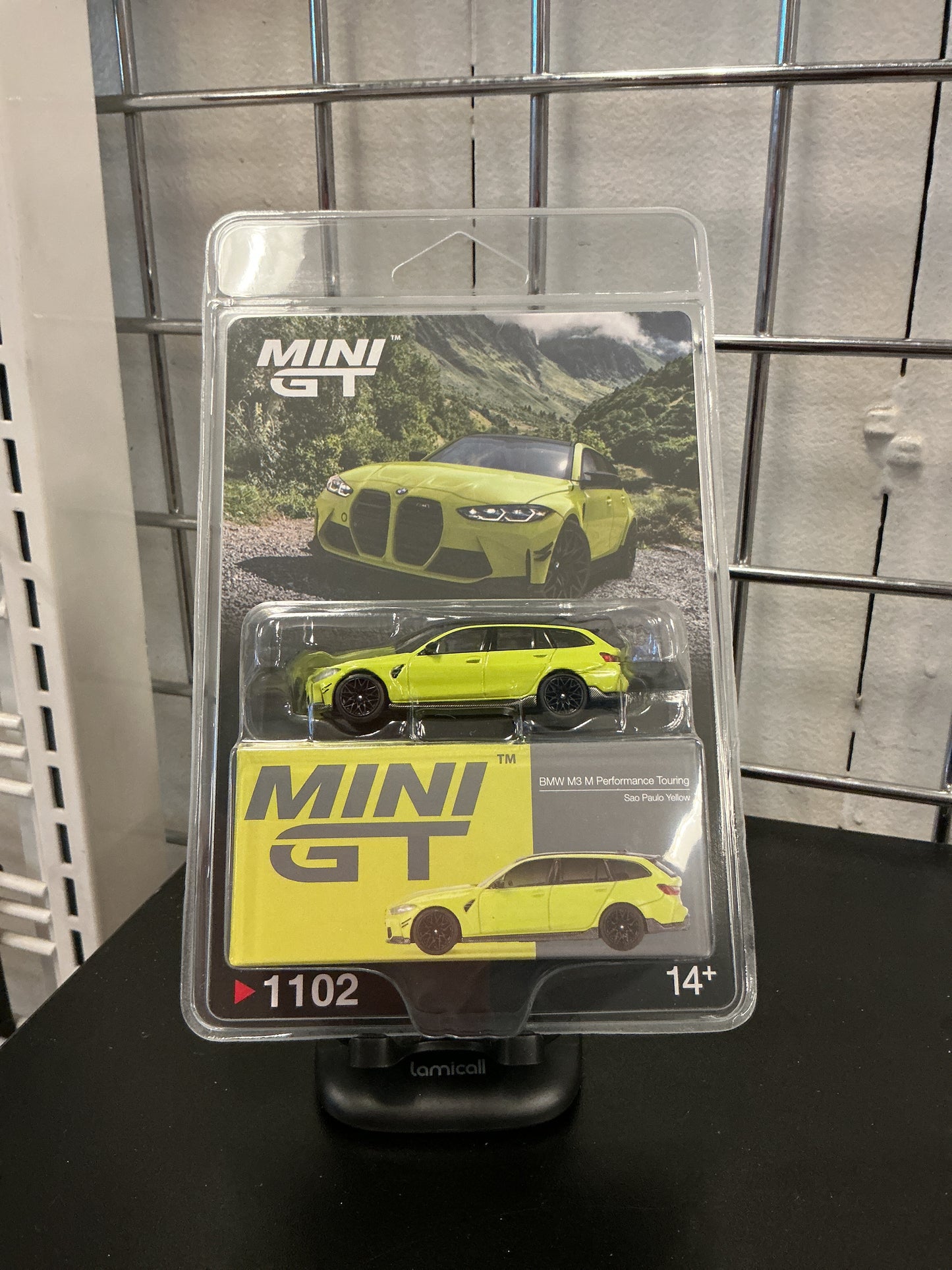 Mini GT 1102 BMW M3 M Performance Touring São Paulo Yellow