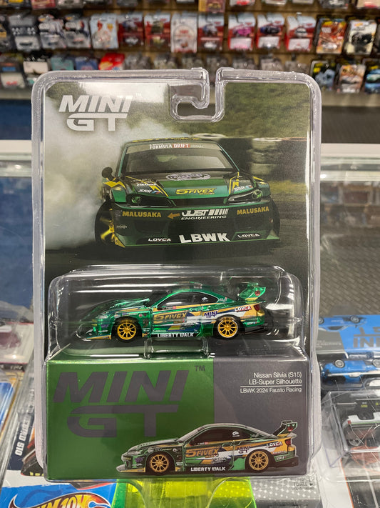 MiniGT 858 Nissan Silvia (S15) LB-Super Silhouette LBWK 2024 Fausto Racing