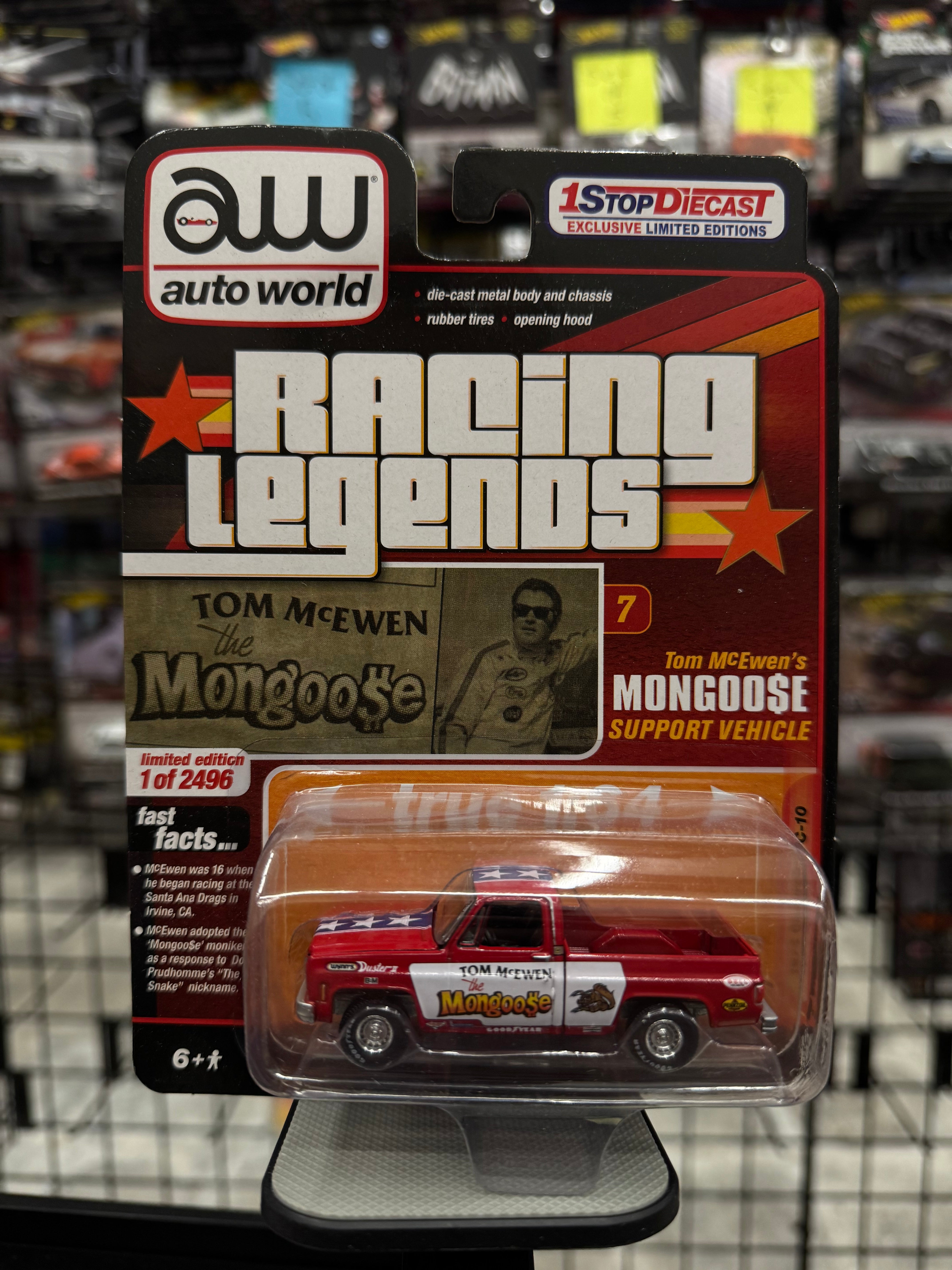 Auto World Racing Legends Tom McEwen’s Support Vehicle 1973 Chevrolet ...