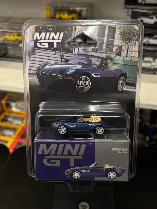 Mini GT 1082 BMW Z8 Alpina Alpine Blue