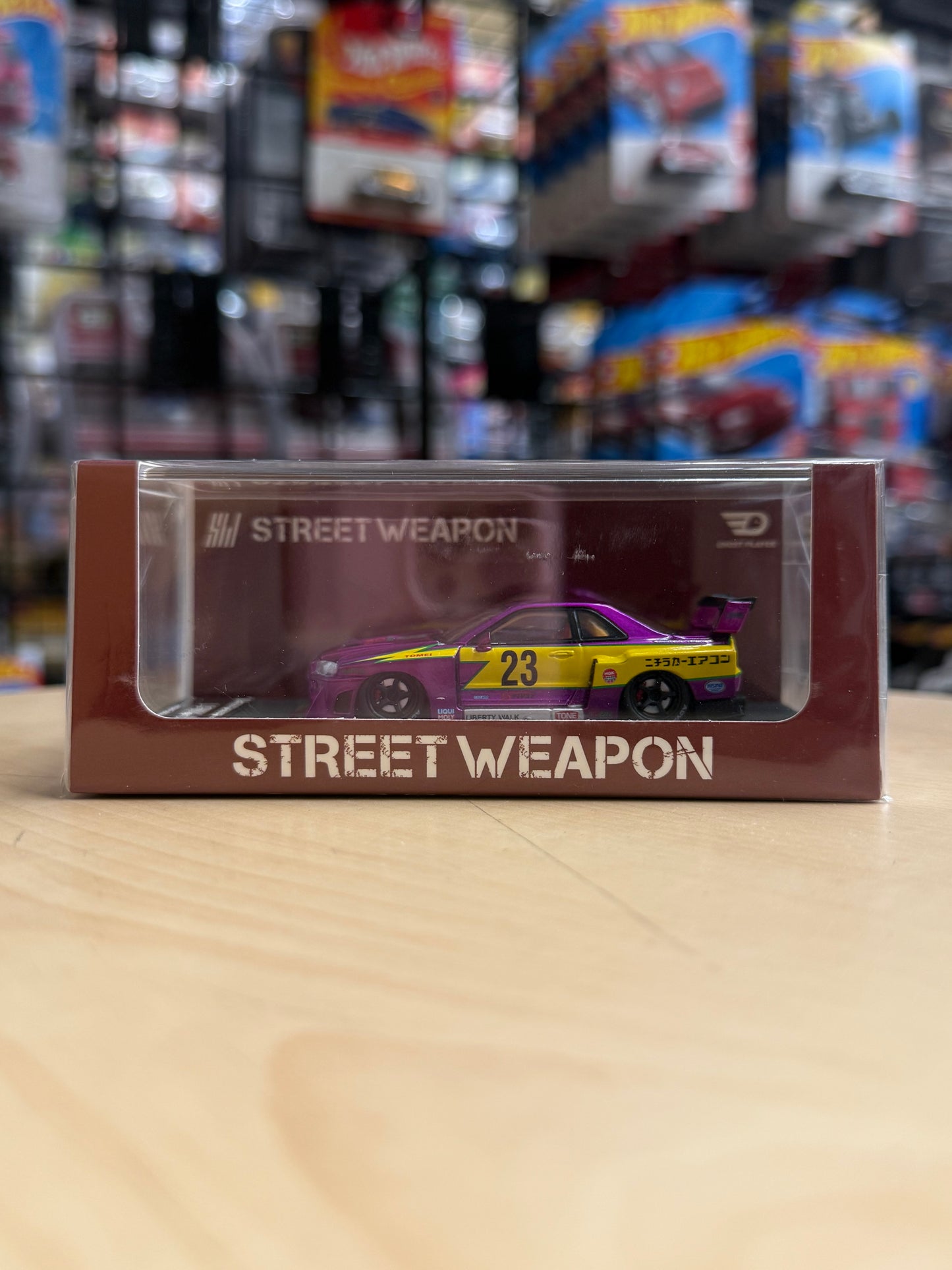 Street Weapon LBWK-ER34 Purple/yellow