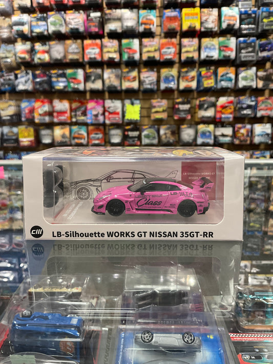 CM Model LB-Silhouette WORKS GT NISSAN 35GT-RR Pink