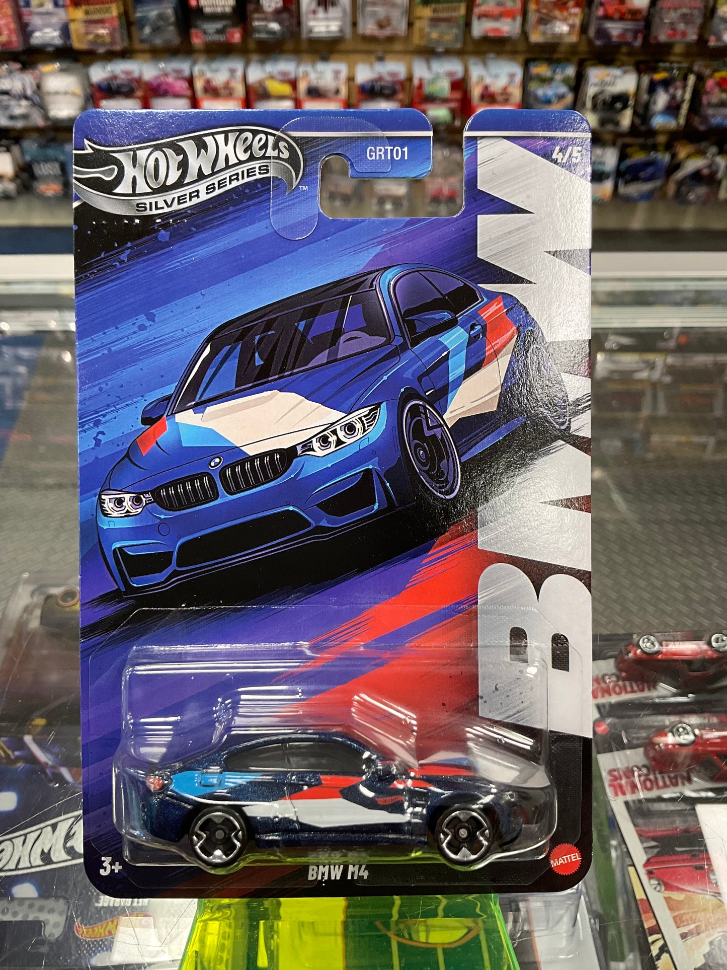 Hot Wheels Silver Series BMW Set of 5 N case