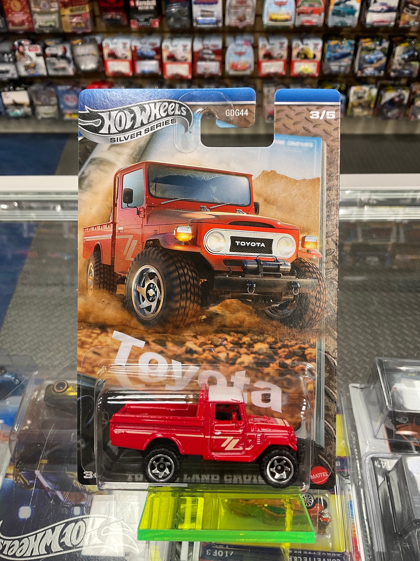 Hot Wheels silver series Toyota Set of 5