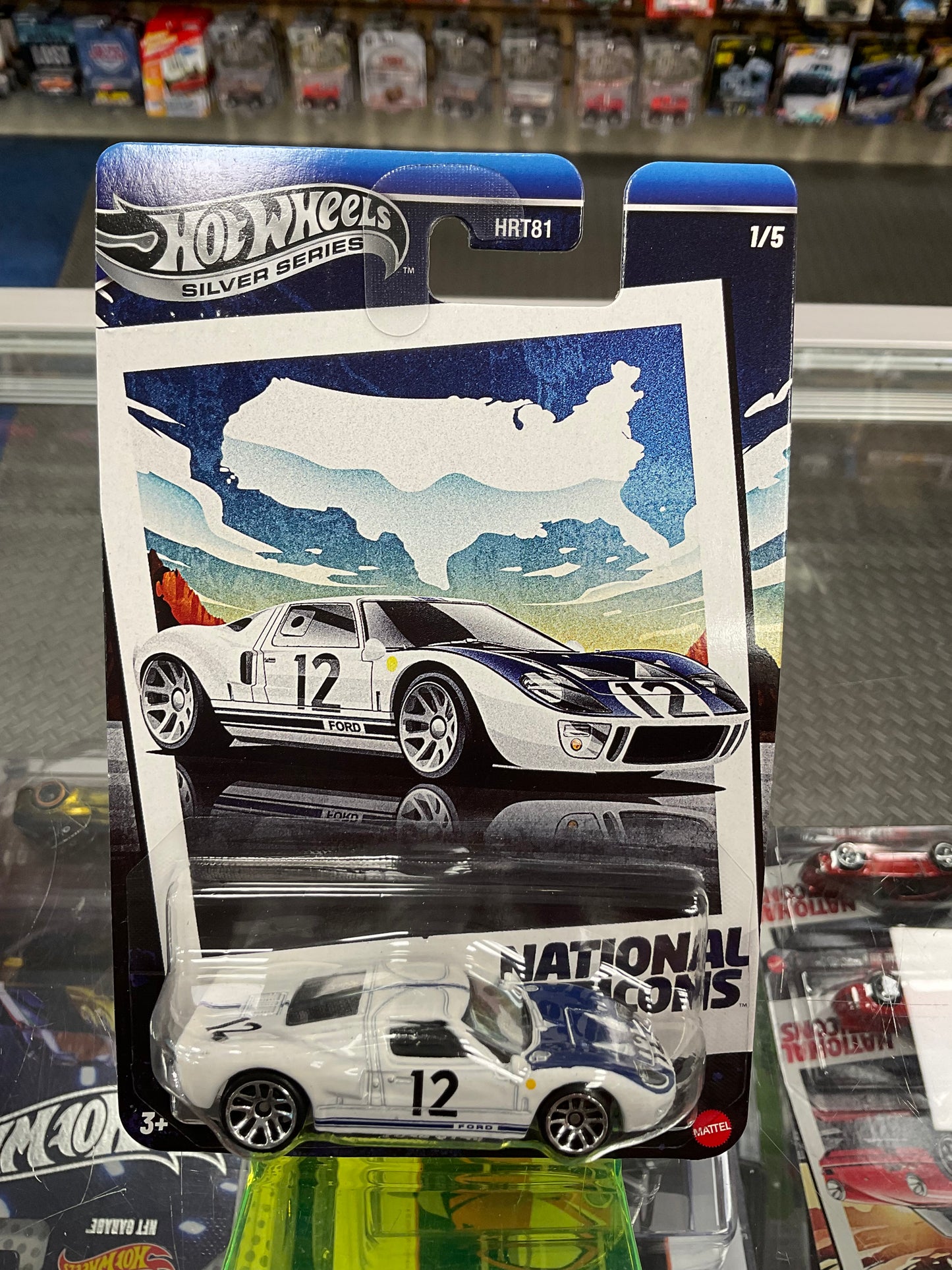 Hot Wheels Silver Series National Icons Set of 5 956G