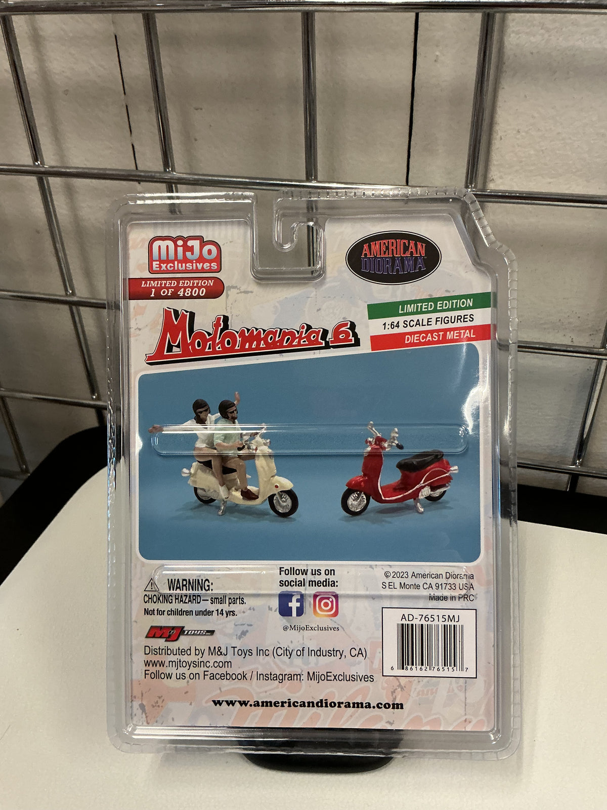 American Diorama  Motomania 6 Figures Set 76515