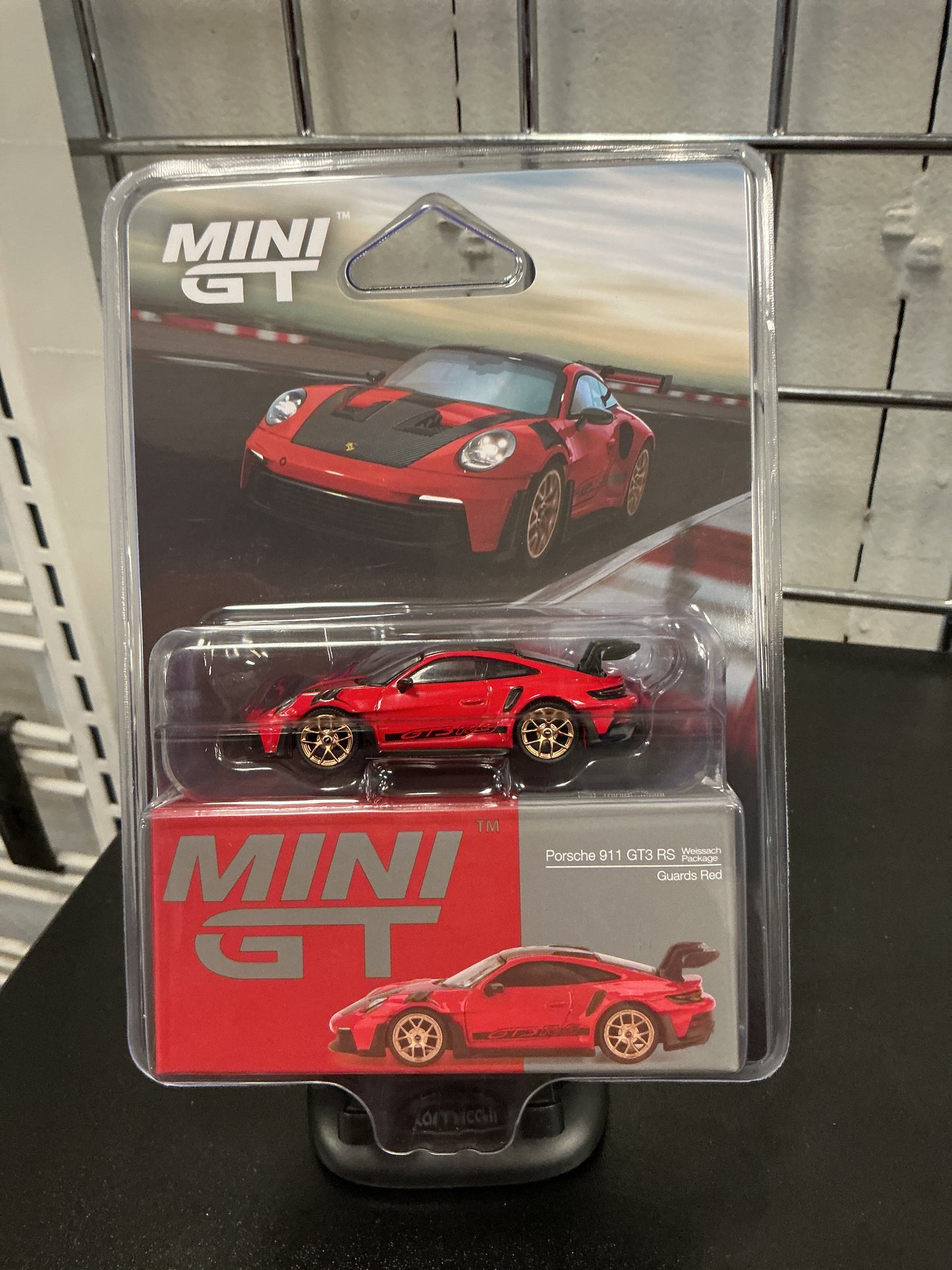 Mini GT 1060 Porsche 911 Gt3 RS Guards Red