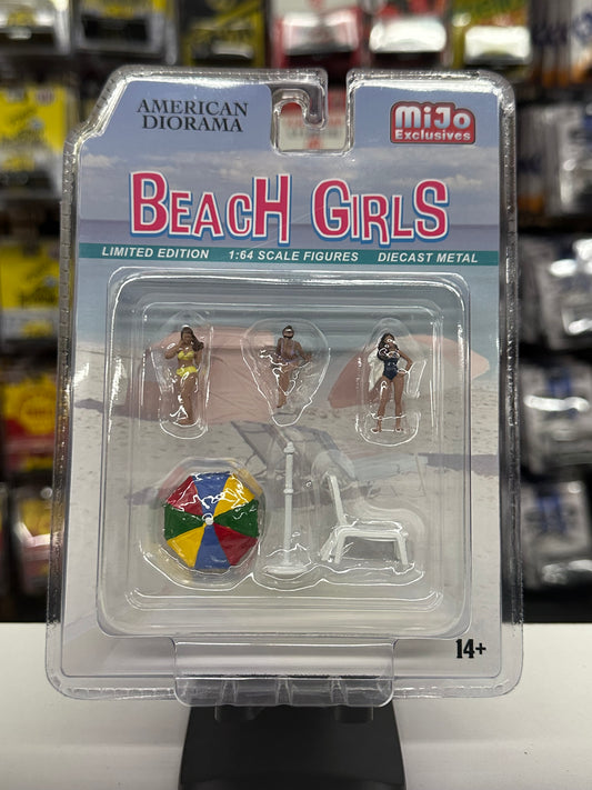 American Diorama Beach Girls Diecast Figures