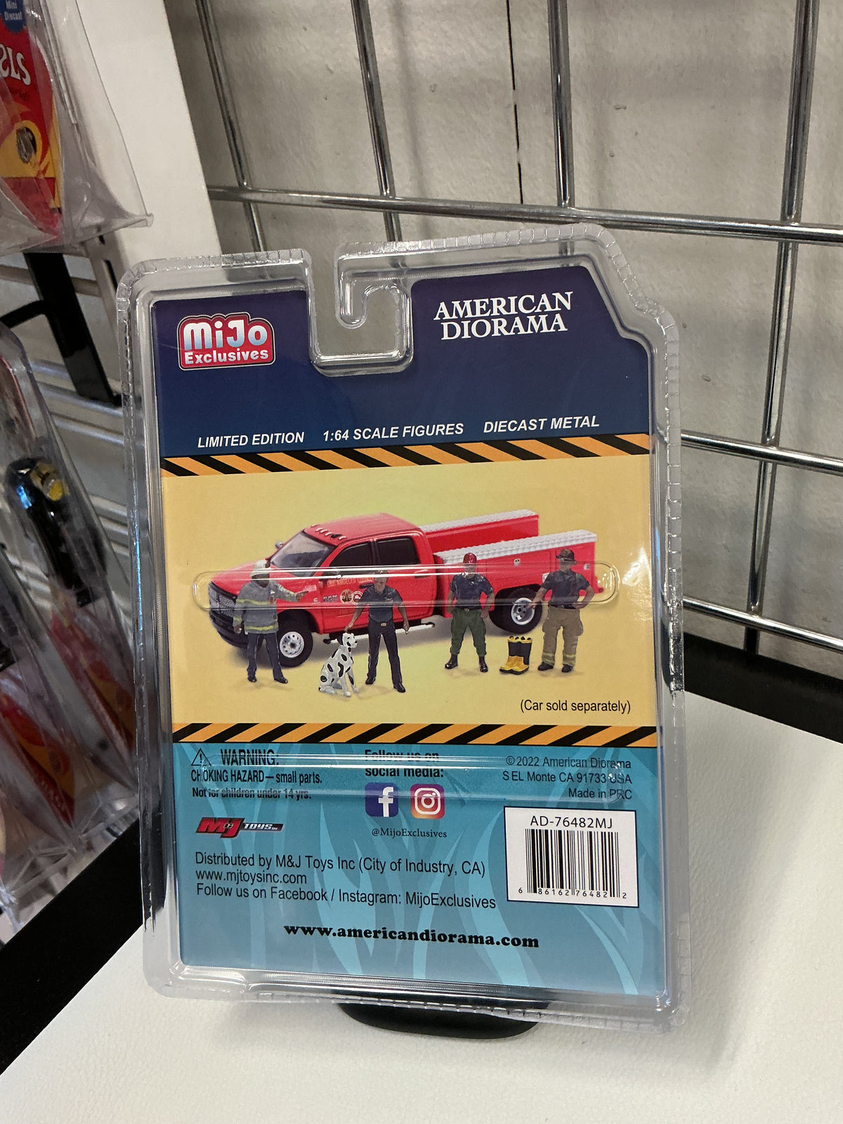 American Diorama Firefighter figure set 76482