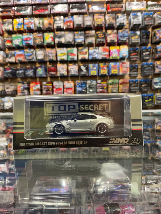 Inno64 Malaysia Diecast Expo 2024 Special Edition Nissan GT-R (R35) “Top Secret”